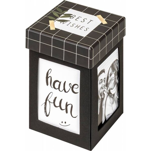 Walther Walther Photo Gift Box Surprise 8,5x8,5x13,5 black FB280B