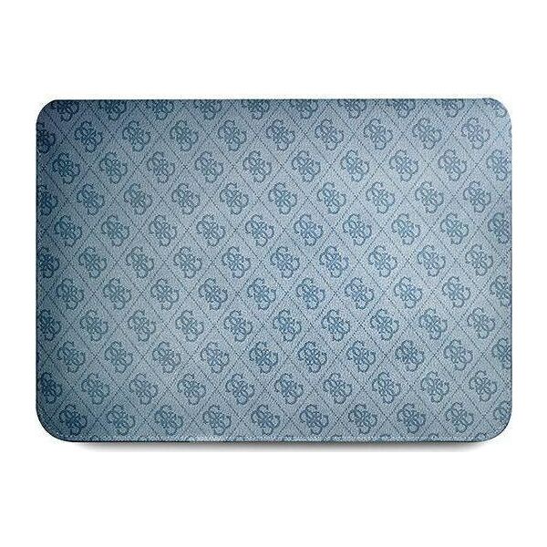 Etui na tablet Guess Guess Sleeve GUCS14P4TB 13/14" niebieski /blue 4G Uptown Triangle logo