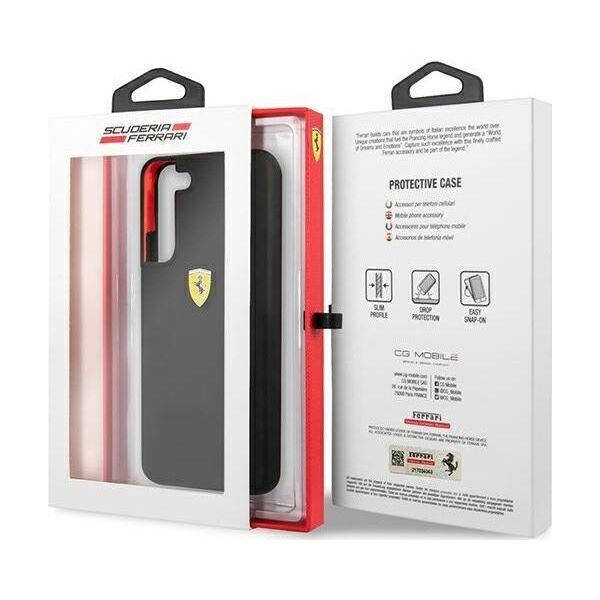 Ferrari Ferrari FESSIHCS22MBK S22+ S906 czarny/black hardcase On Track Silicone