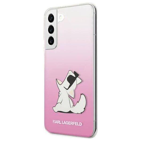 Karl Lagerfeld Karl Lagerfeld KLHCS22MCFNRCPI S22+ S906 hardcase różowy/pink Choupette Eat