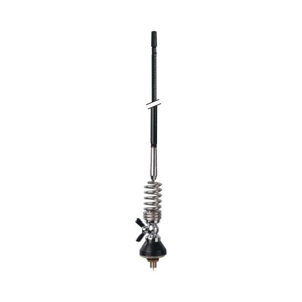 Albrecht Albrecht Gamma 2 F- CB-Mobilfunkantenne, 1/4 Lambda, 93 cm Länge, 4m Kabel