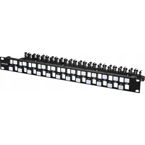 Switch Lanview 24-ports UTP Cat6a patch