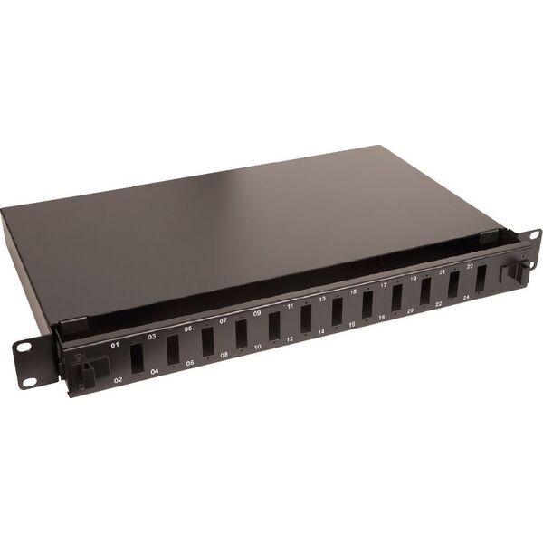 Lanview Fibre patch panel 19" 1U 12
