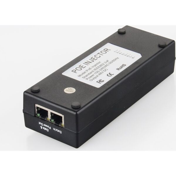 MicroConnect 15.4W 802.3af PoE Injector