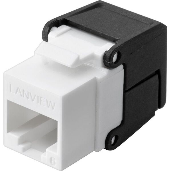 Lanview Cat6 Unshielded flip jack