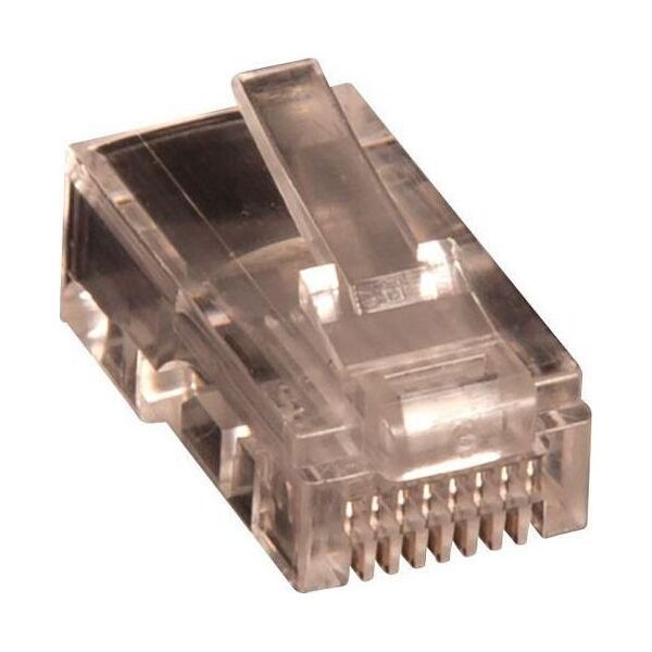 Lanview RJ45 UTP plug Cat5e for AWG