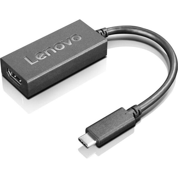Adapter USB Lenovo USB-C - HDMI Czarny  (GX90K37871)