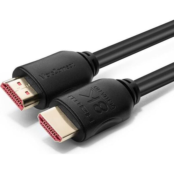 Kabel MicroConnect HDMI - HDMI 1m czarny (MC-HDM19191V2.1)