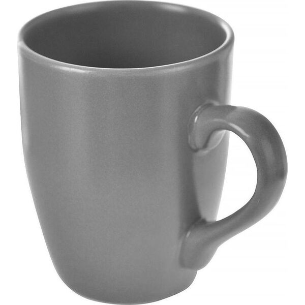 Orion Kubek z uchem do picia kawy herbaty napojów ceramiczny szary alfa 350 ml