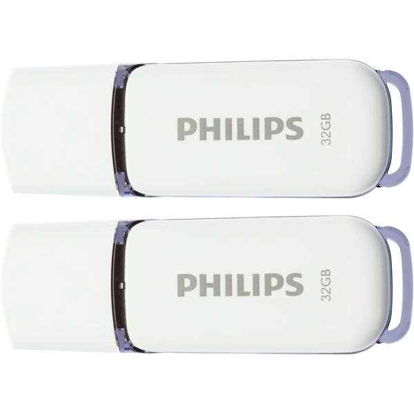 Pendrive Philips Snow (2 szt.), 32 GB  (433983)