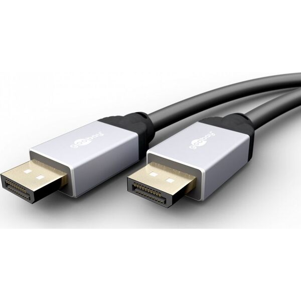 Kabel Goobay DisplayPort - DisplayPort 2m srebrny (72072)