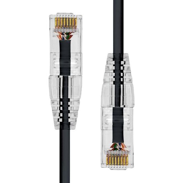 ProXtend ProXtend Slim U/UTP CAT6 LSZH AWG 28 Black 30CM