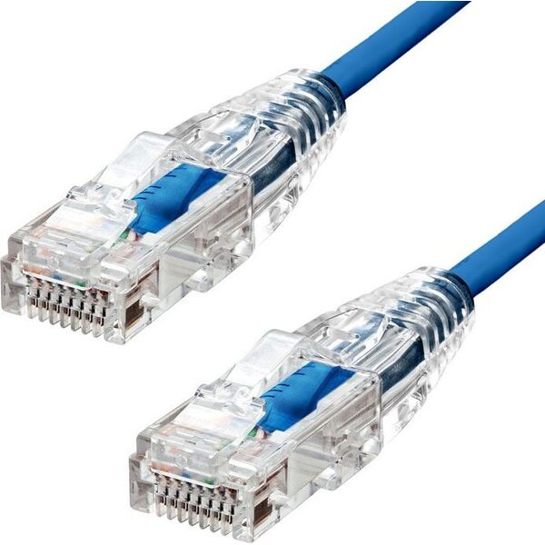ProXtend ProXtend Slim U/UTP CAT6 LSZH AWG 28 Blue 0.75M
