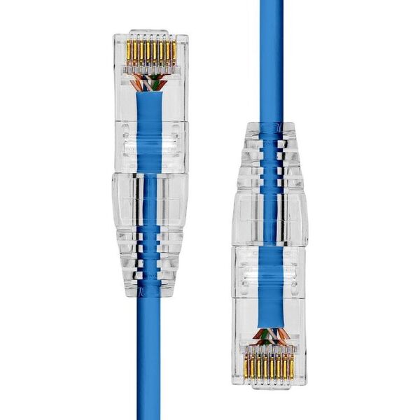 ProXtend ProXtend Slim U/UTP CAT6 LSZH AWG 28 Blue 0.75M