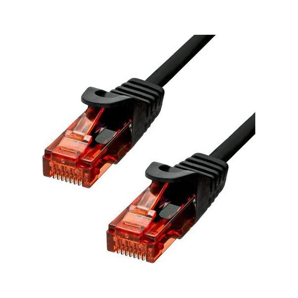 ProXtend ProXtend U/UTP CAT6 LSZH AWG 24 CU Black 10M