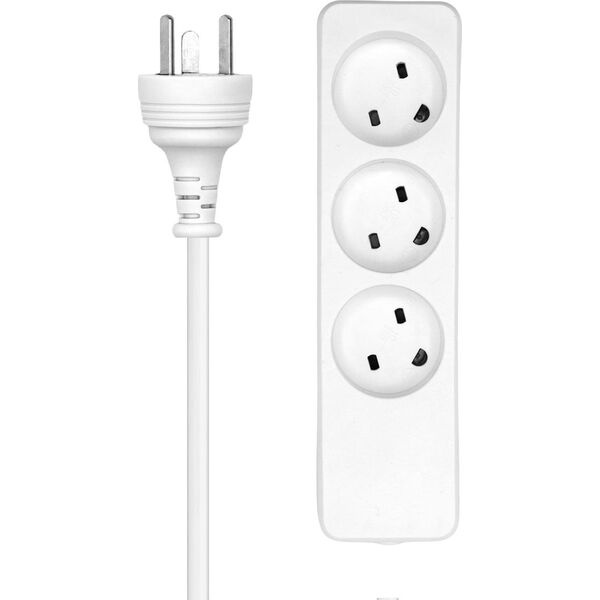 ProXtend Danish IT Power Strip 3-way 3 gniazda 15 m biała (KIT3-KIT15W)