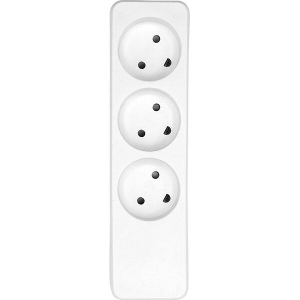 ProXtend Danish Power Strip 3-way 3 gniazda biała (K3-0W)