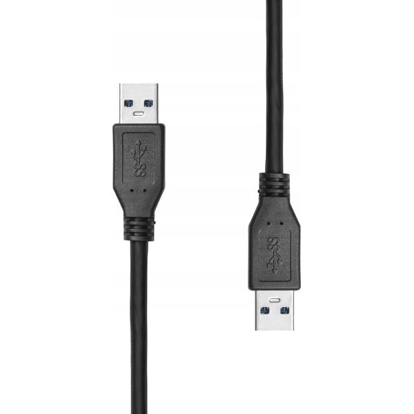 Kabel USB ProXtend USB-A - USB-A 5 m Czarny (JAB-7467609)