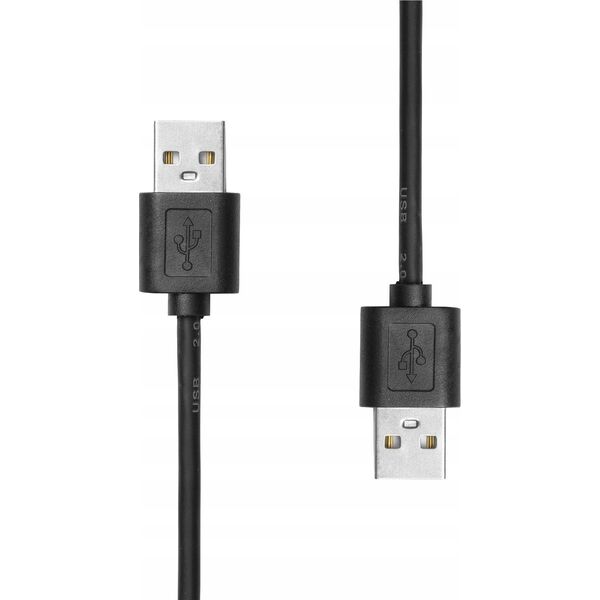 Kabel USB ProXtend USB-A - USB-A 2 m Czarny (JAB-7393827)