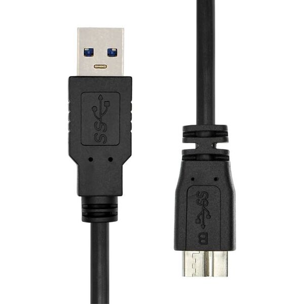 Kabel USB ProXtend USB-A - micro-B 0.5 m Czarny (JAB-7467615)