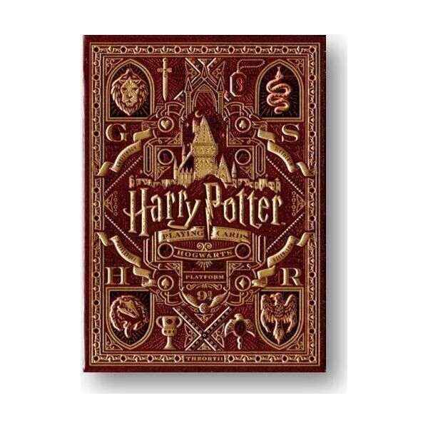 Bicycle Karty Harry Potter talia czerwona