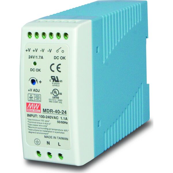Planet 24V, 40W Din-Rail Power Supply