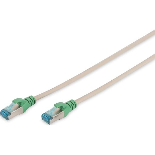 Digitus DIGITUS CAT 5e F/UTP Crossover Patchkabel, 1m, grau