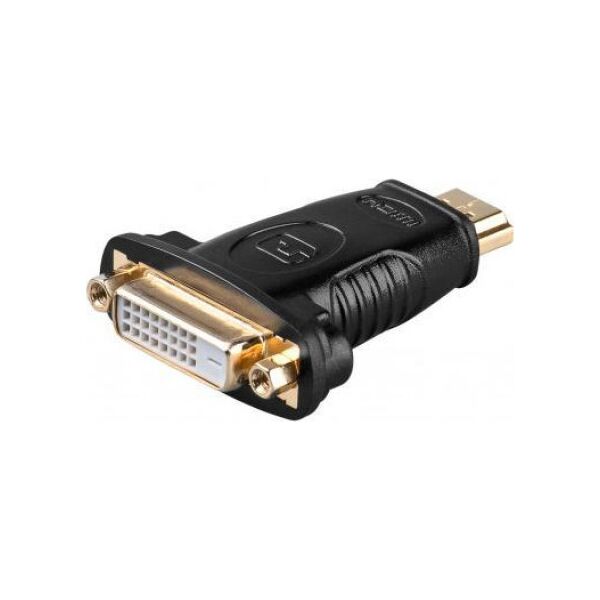 Adapter AV Goobay HDMI - DVI-D czarny