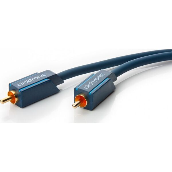 Kabel Clicktronic RCA (Cinch) - RCA (Cinch) 3m granatowy (JAB-1339059)