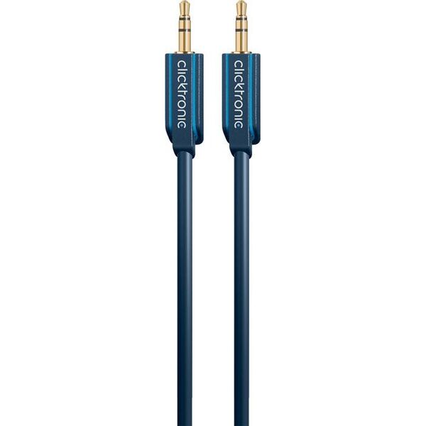 Kabel Clicktronic Jack 3.5mm - Jack 3.5mm 10m granatowy (RB70482)