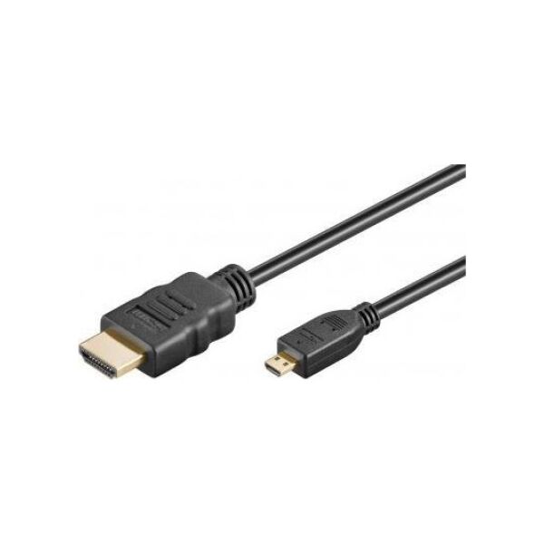 Kabel Goobay HDMI Micro - HDMI 2m czarny (533575)