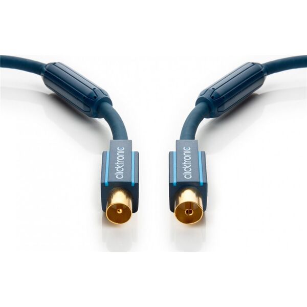 Kabel Clicktronic Antenowy 10m granatowy (JAB-1344764)