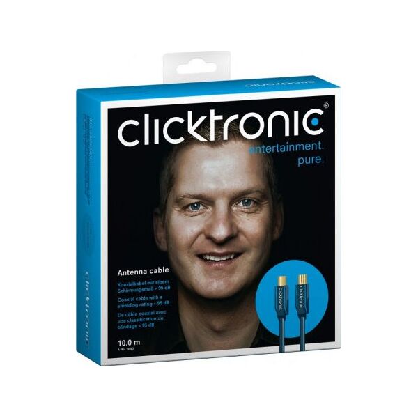 Kabel Clicktronic Antenowy 10m granatowy (JAB-1344764)