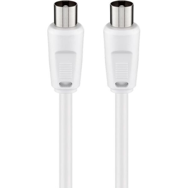 Kabel Goobay Antenowy 5m biały (68149)