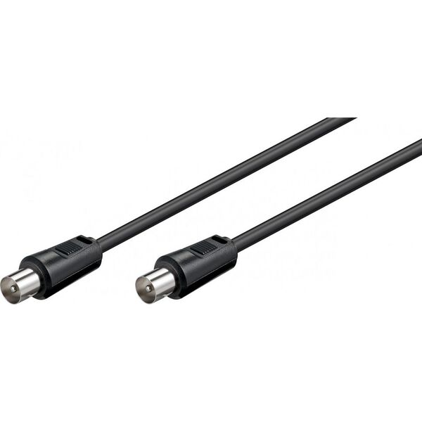 Kabel Goobay Antenowy 1.5m czarny (68146)
