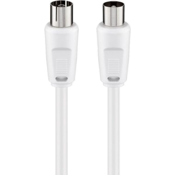 Kabel Goobay Antenowy 2.5m biały (JAB-854923)