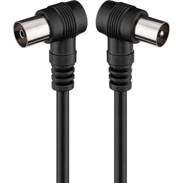 Kabel Goobay Antenowy 2.5m czarny (JAB-854871)
