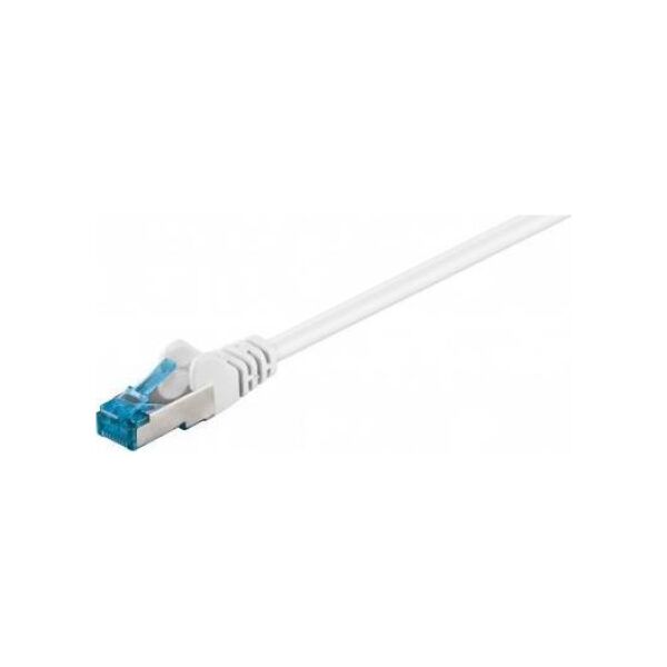 Goobay CAT 6AKabel łączący, S/FTP (PiMF), biały - Długość kabla 50 m