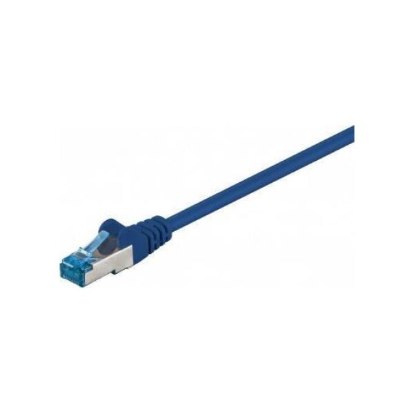 Goobay CAT 6AKabel łączący, S/FTP (PiMF), Niebieski - Długość kabla 7.5 m