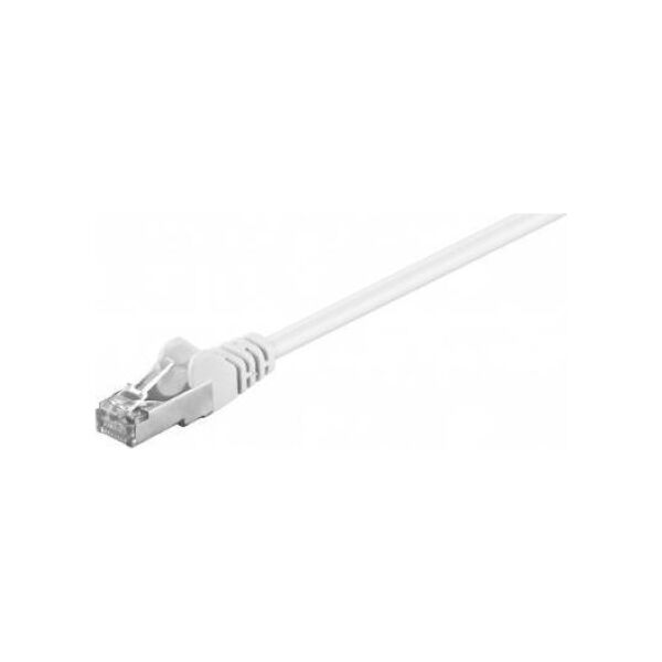 Goobay CAT 5e Kabel łączący, SF/UTP, biały - Długość kabla 10 m