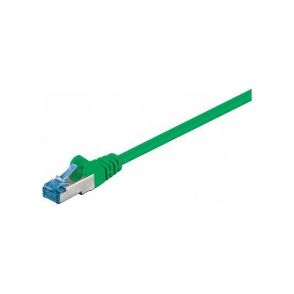 Goobay CAT 6AKabel łączący, S/FTP (PiMF), Zielony - Długość kabla 1.5 m