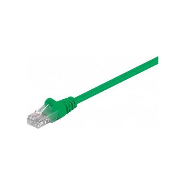 RB-LAN CAT 5e Kabel łączący, U/UTP, Zielony - Długość kabla 20 m