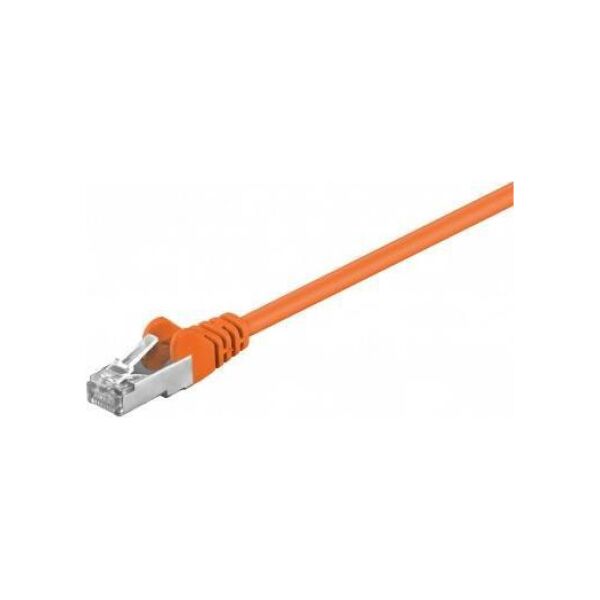 RB-LAN CAT 5e Kabel łączący, F/UTP, Pomarańczowy - Długość kabla 2 m