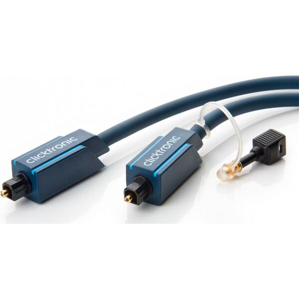 Kabel Clicktronic Toslink - Toslink 5m granatowy (JAB-1339004)