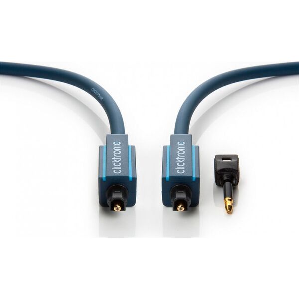 Kabel Clicktronic Toslink - Toslink 5m granatowy (JAB-1339004)