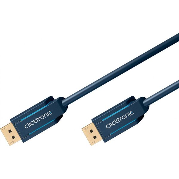 Kabel Clicktronic DisplayPort - DisplayPort 3m granatowy (JAB-6362414)