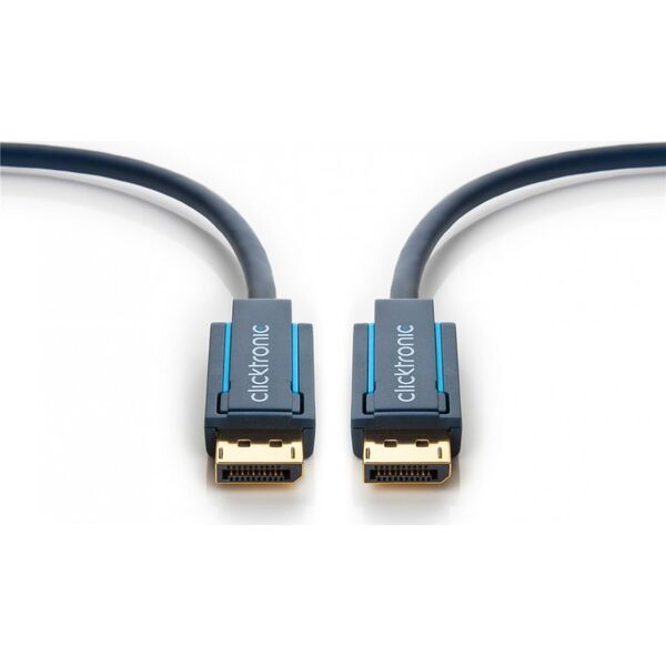 Kabel Clicktronic DisplayPort - DisplayPort 3m granatowy (JAB-6362414)