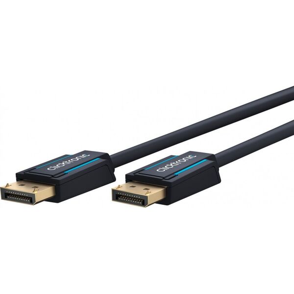 Kabel Clicktronic DisplayPort - DisplayPort 3m granatowy (JAB-6362414)