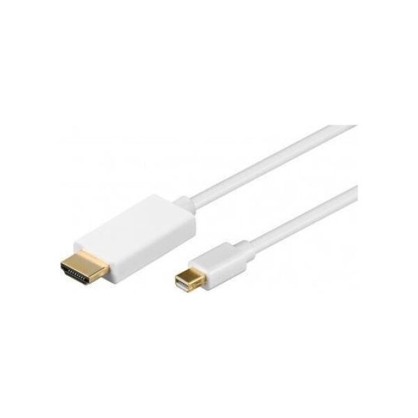 Kabel Goobay DisplayPort Mini - HDMI 1m biały (JAB-1088523)