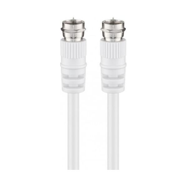 Kabel Goobay Antenowy (F) 20m biały (11867)